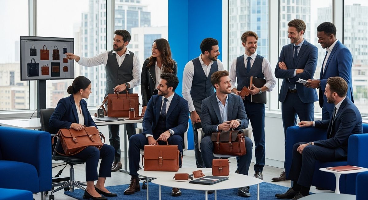 Autumn-themed makeup palette with fallen leaves and warm tones.